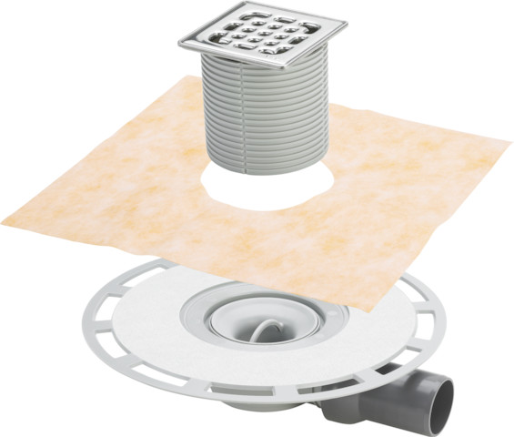 Viega Badablauf 4939 aus Kunststoff grau Viega Badablauf 4939 aus Kunststoff grau