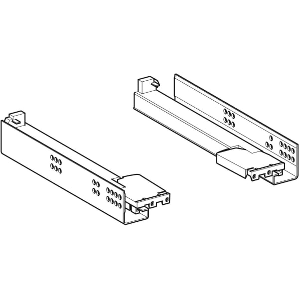 Geberit Set Schubladenschienen für WTU Citterio, Länge 30 cm