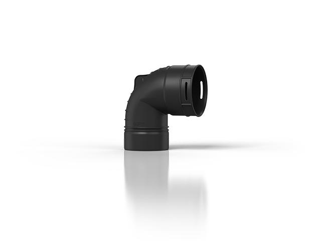 Wolf Easy-Connect 90Grad Bogen DN63 für CWL