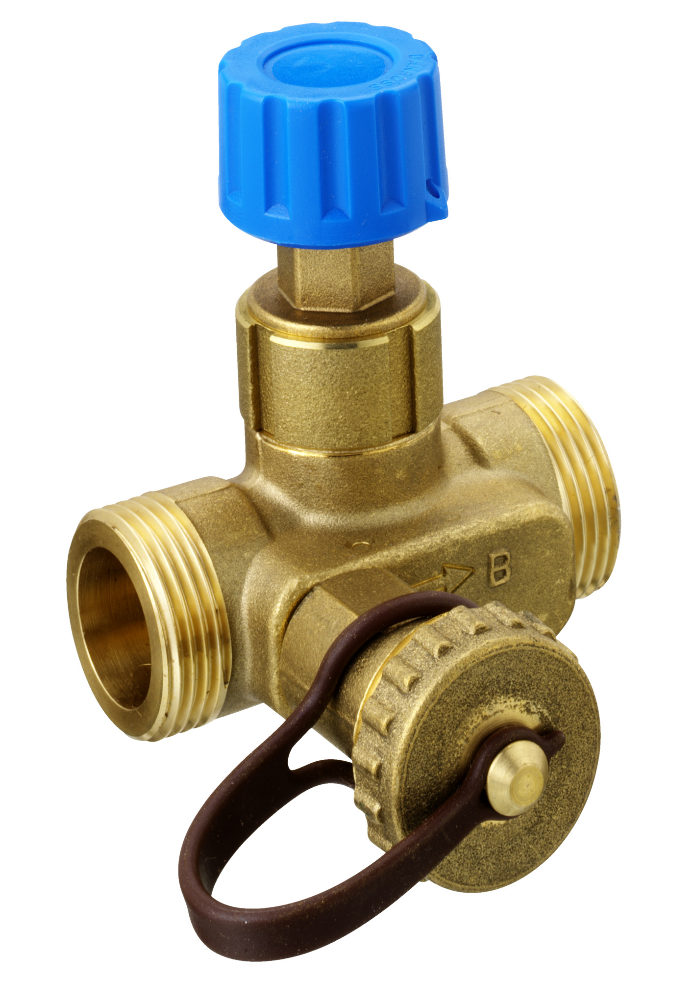Danfoss Strangabsperrventil USV-M USV-M 32, G 1 1/2 AG, aufrüstbar