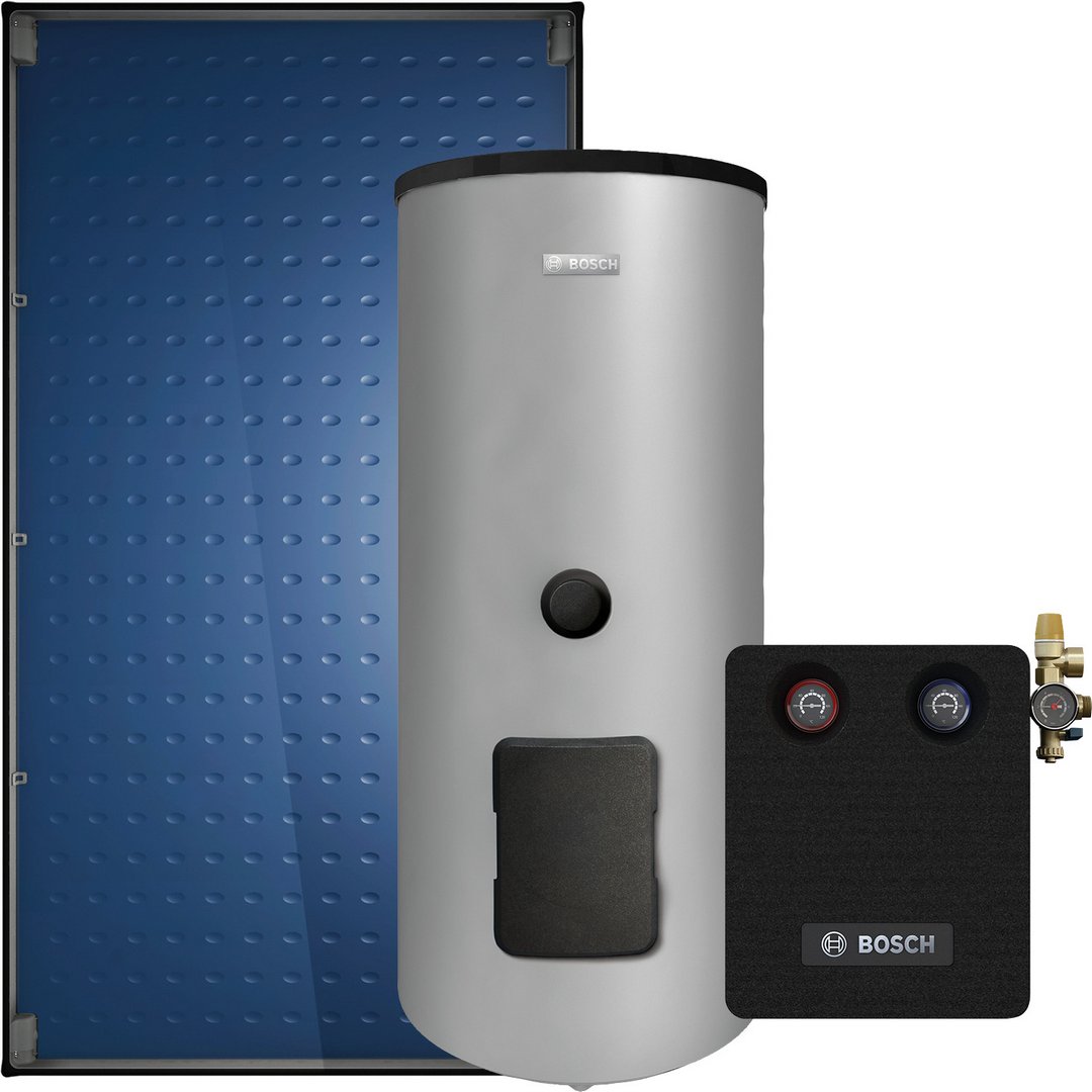 BOSCH Solar-Basic-Paket JUPA SO785 3xFT226-2V, WS400-5EKP1B, AGS10/MS100-2