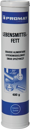 Lebensmittelfett NSF-H1 naturfarben,hell 400g Kartusche PROMAT chemicals Lebensmittelfett NSF-H1 naturfarben,hell 400g Kartusche PROMAT chemicals