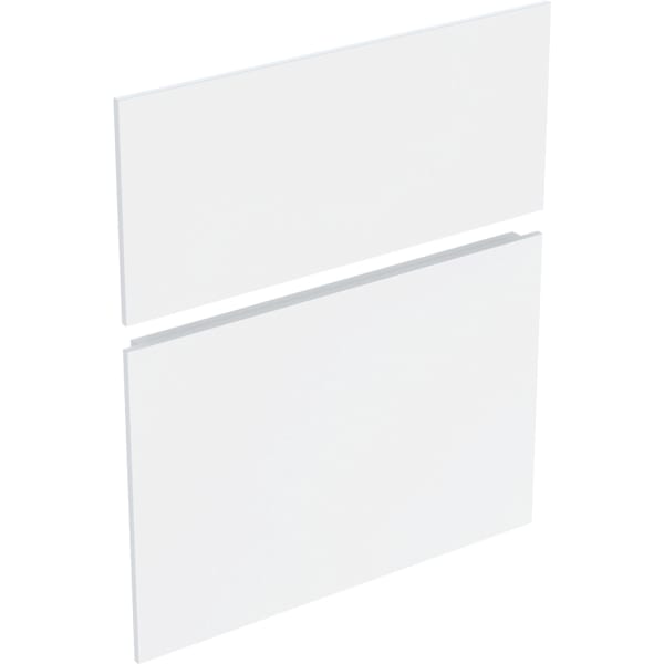 Geberit Set Schubladenfront für Xeno2 Breite Seitenschrank 45 cm, weiß