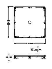 Montagerahmen SF Universal 120/120