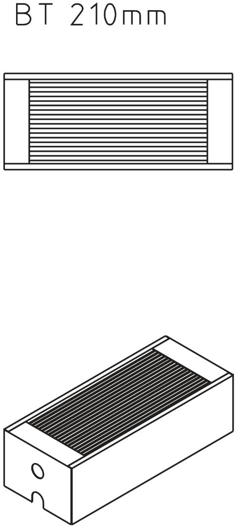 Kermi KKN Konv. Typ21 BH250x210x1800mm QN3229, weiß, 10 bar, m. Abdeckung
