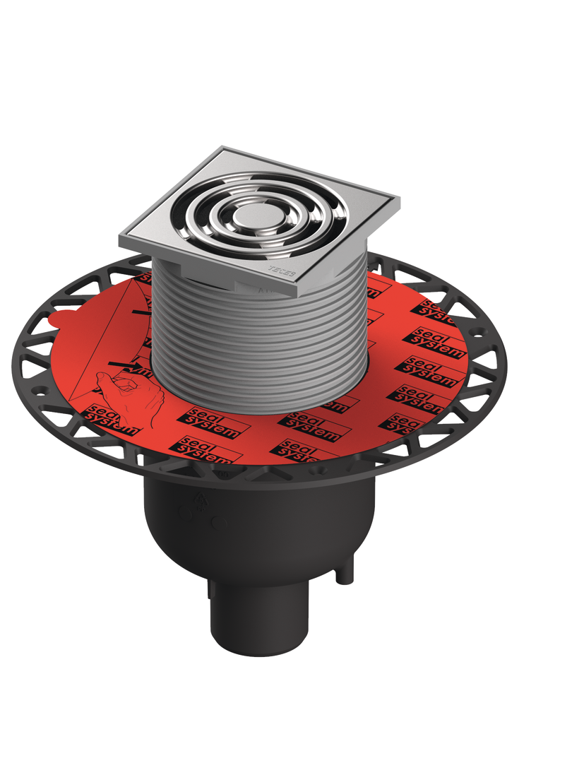 TECEdrainpoint S 130 Ablaufset senkrecht mit Seal System Univ.fl. TECEdrainpoint S 130 Ablaufset senkrecht mit Seal System Univ.fl.