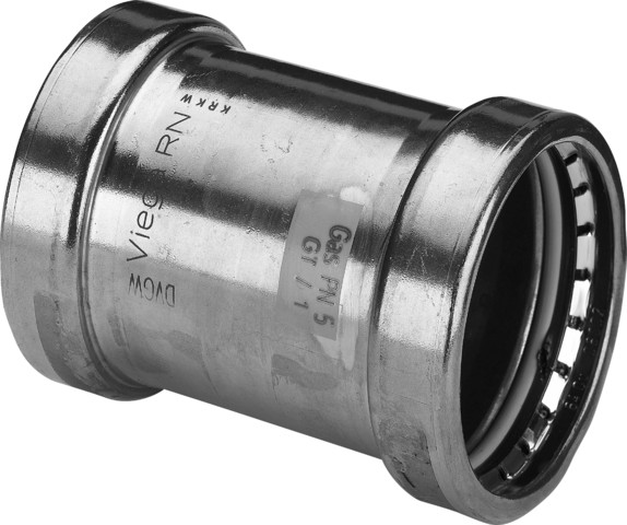 Viega Schiebemuffe Profipress G XL 2615.5XL für Gas in 64,0mm Rotguss