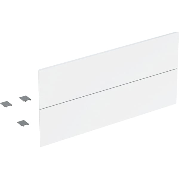 Geberit Set Schubl.-Frt für ONE US, 2 Schubl. für WT B: 105cm, weiß glänzend