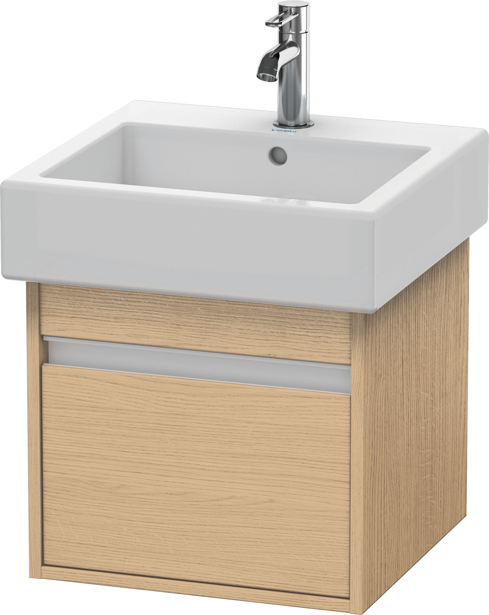 Duravit WTU wandhängend Ketho 440x450x410mm 1 Auszug, für 045450, Eiche Natur