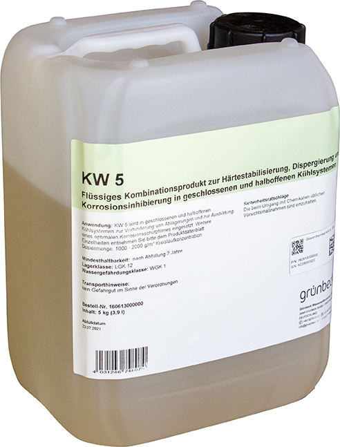 Gruenbeck Dosierchemikal KW 5,  5 kg Gruenbeck Dosierchemikal KW 5,  5 kg