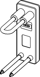 TECEflex HK-Heizkörperinstallationsbox Dim. 16 im Blockschaum