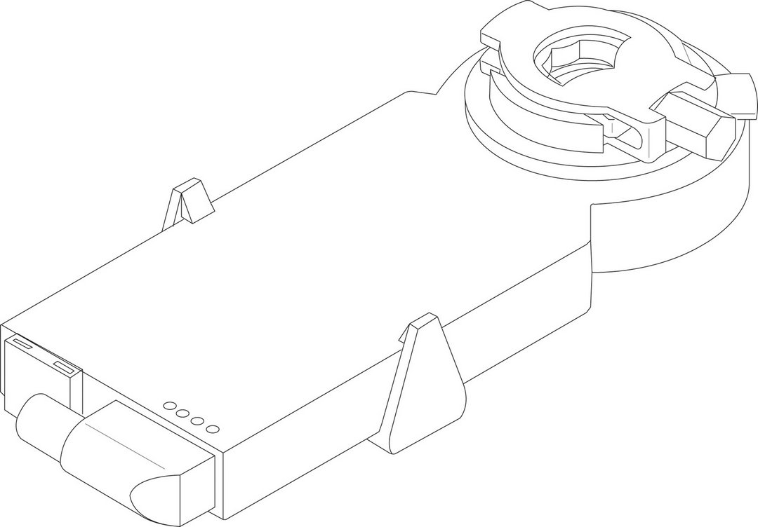 BOSCH Ersatzteil TTNR: 87186661310 Motor für Klappe