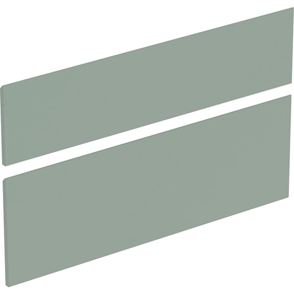 Geberit Set Schubladenfront für Unterschrank B:100cm, salbeigrün matt