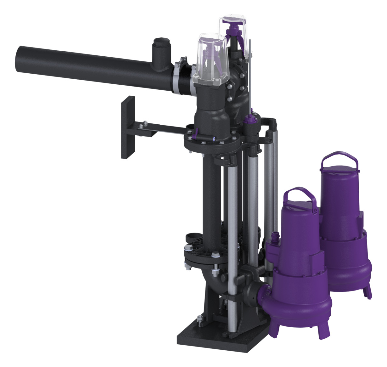 KESSEL-Pumpanlage Aquapump Retrofit Duo, GTF 2600, Pegelsonde