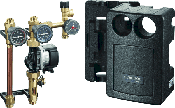 OVENTROP-Solarstation Regusol SH-130 DN 25, Grundfos, 2 - 15 l/min, 6 bar