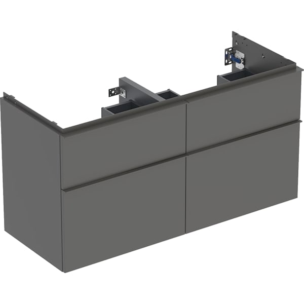 Geberit iCon Unterschrank für DWT, 4 Schubl. 118,4x61,5x47,6cm, lava