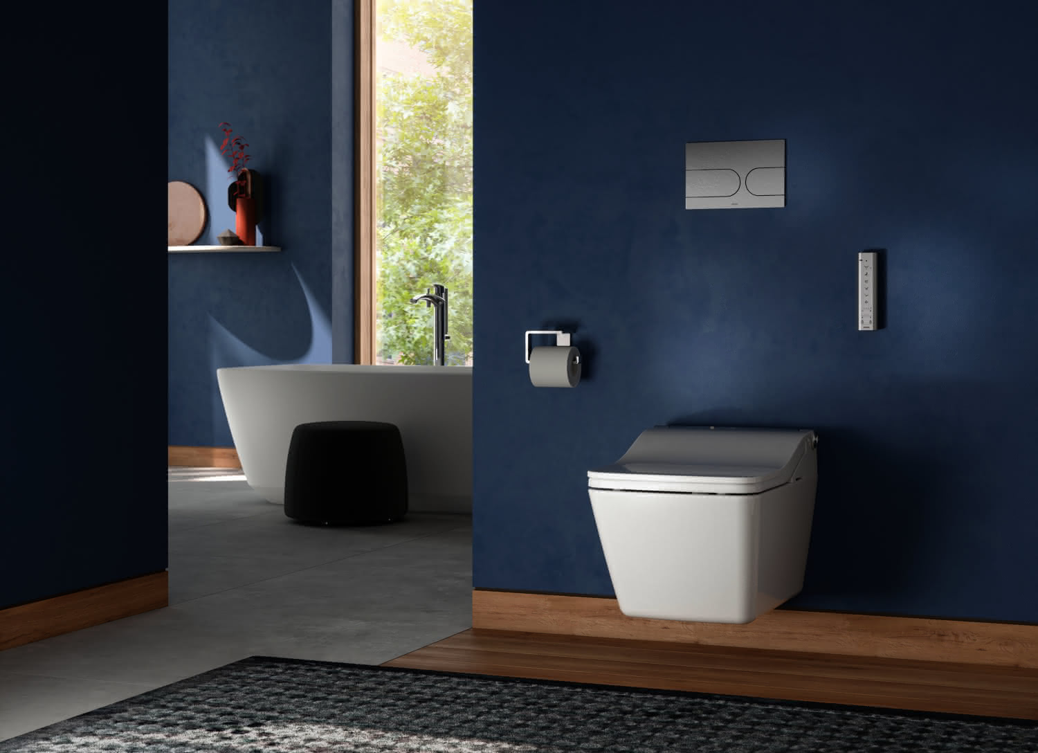TOTO WASHLET SW Dusch-WC weiß FB EWATER+ Clean Case u Entkalkungsf.
