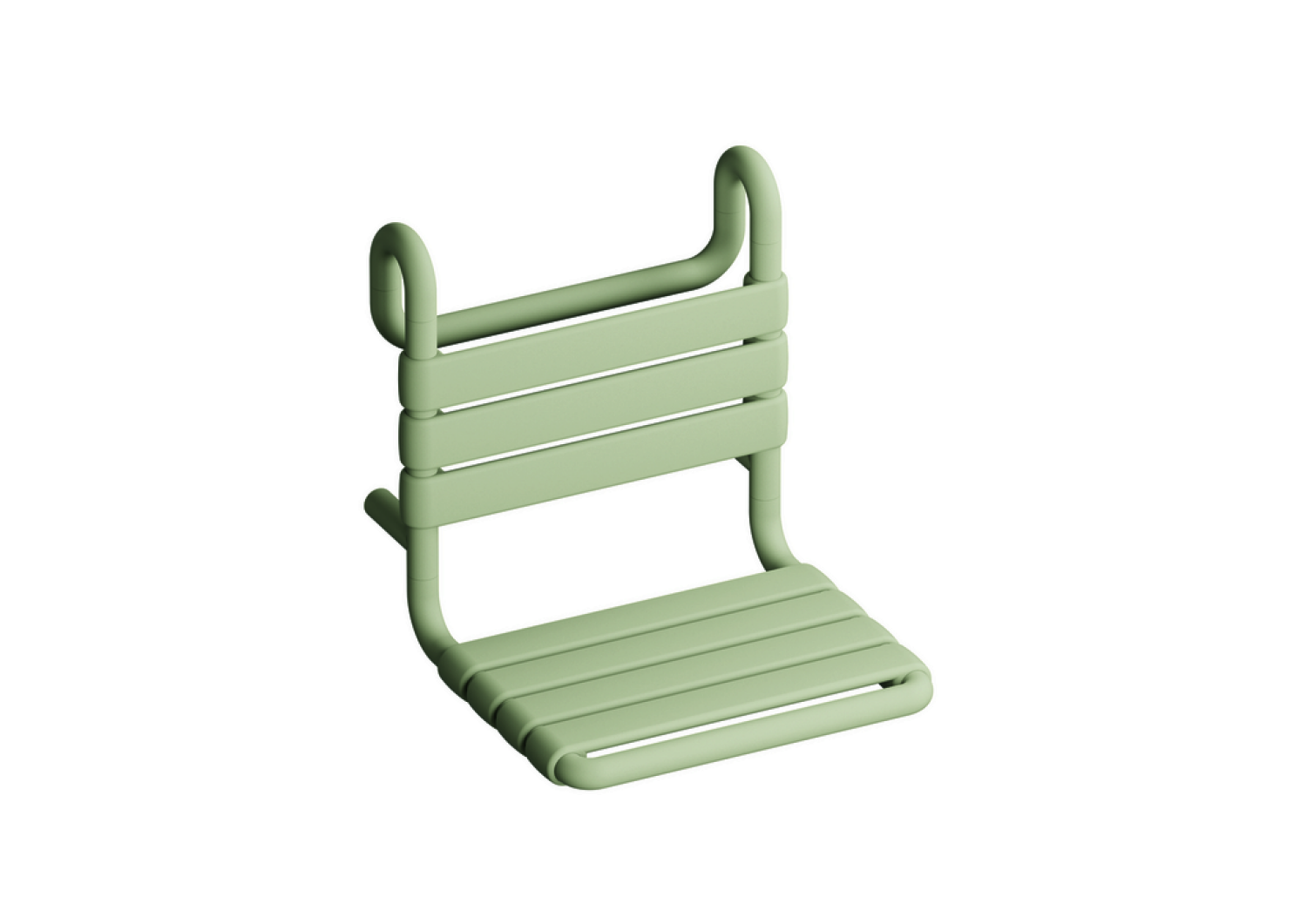 HEWI Einhängesitz Ser 801, matt, B:450 mm, H:472 mm, T:500 mm reinweiß