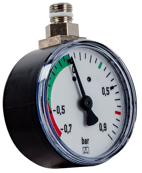 Wolf Manometer Vakuum G1/8" Floco-Top II, für TOB-18