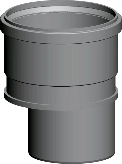 Wolf Erweiterung exzentrisch DN160 - DN200, aus PP Wolf Erweiterung exzentrisch DN160 - DN200, aus PP