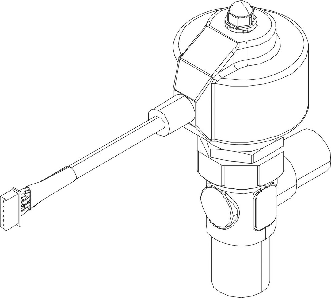BOSCH Ersatzteil TTNR: 8738206737 Expansionsventil Carel EV3 45