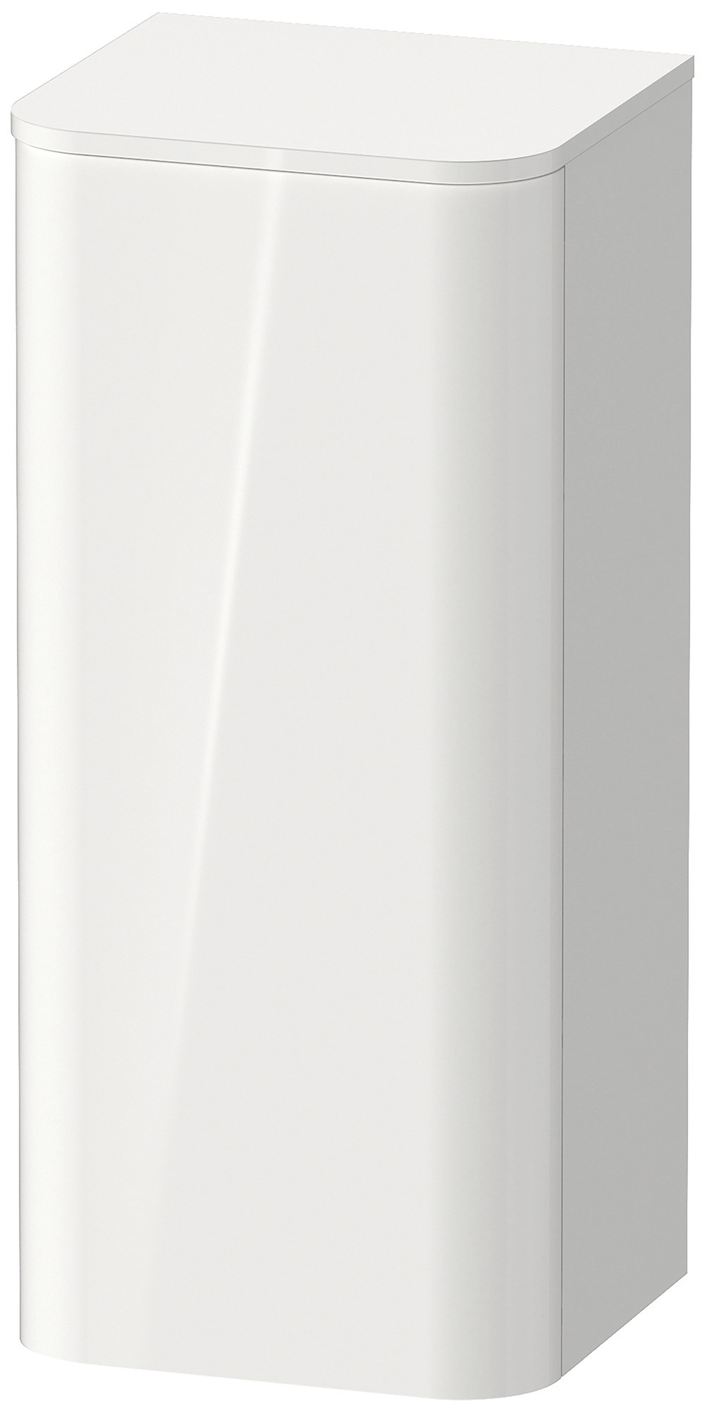 Duravit Happy D.2+ HHS, 400x360x880mm, 1Tü.L Schichtstoff lacki., Tip-on, Tau.smt