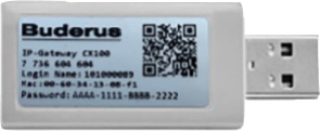 Logacool IP-Gateway CX100 Konnektivität zur App MyBuderus Logacool IP-Gateway CX100 Konnektivität zur App MyBuderus