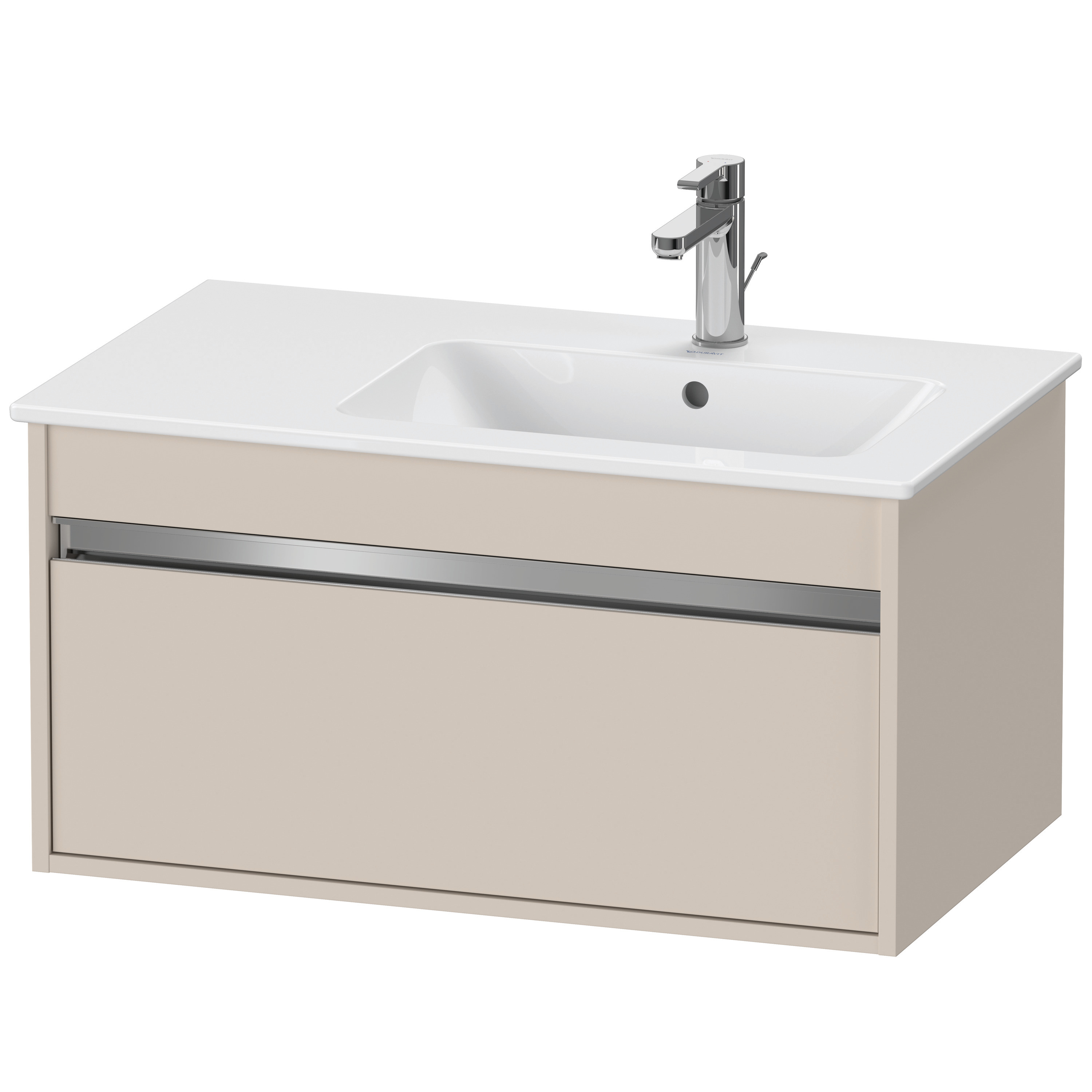 Duravit WTU Ketho f. ME by Starck, 1 Auszug 410x800x475mm, Taupe