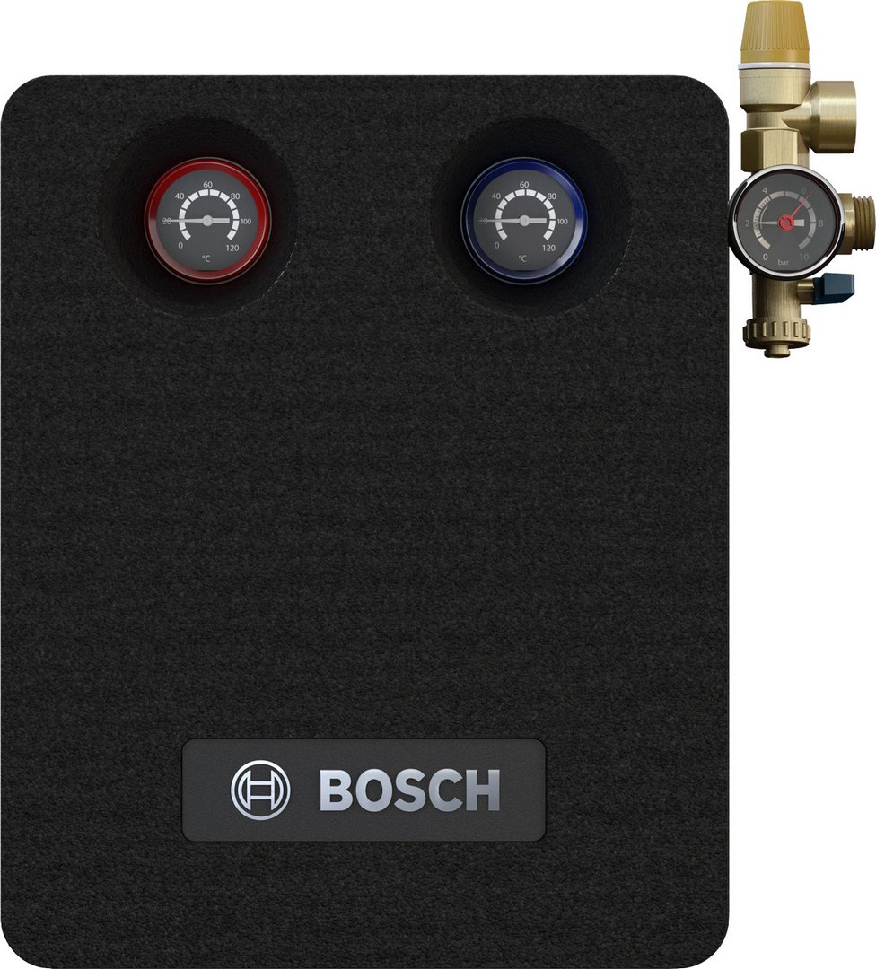BOSCH Zubehör Solartechnik AGS10/MS100-2 Solarstation AGS10 + Solarmodul MS100-2