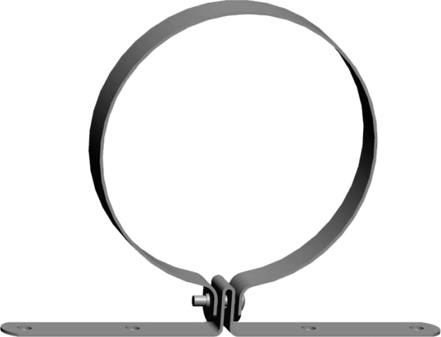 Wolf Befestigungsbügel DN125 für Luft-/Abgasführung senkrecht Wolf Befestigungsbügel DN125 für Luft-/Abgasführung senkrecht