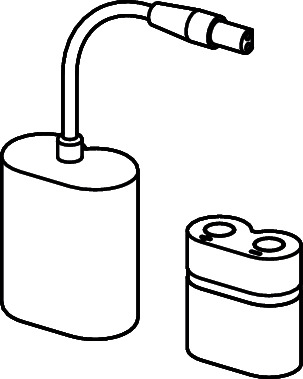 Viega Batteriefach elektronisch 9122.3 für AquaVip Sanitärarmaturen