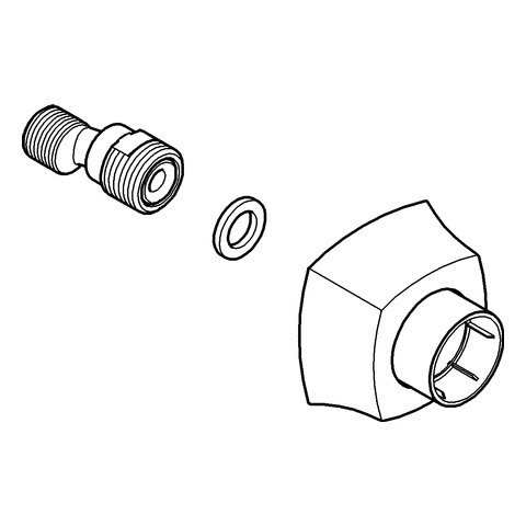 GROHE S-Anschluss 46861 chrom