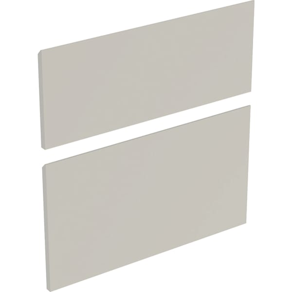 Geberit Set Schubladenfront f. US für MWT B:60cm, sandgrau matt