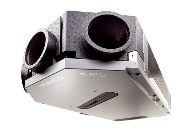 Maico Raumluft-System WS 160 Flat KBET mit Bypass, Vorheizregister u. Entahlpie Maico Raumluft-System WS 160 Flat KBET mit Bypass, Vorheizregister u. Entahlpie