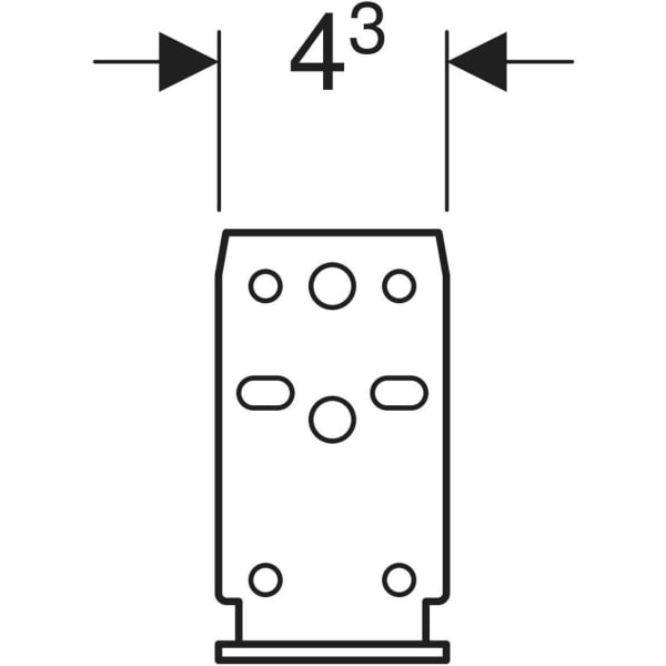 Geberit Duofix Systemwinkel