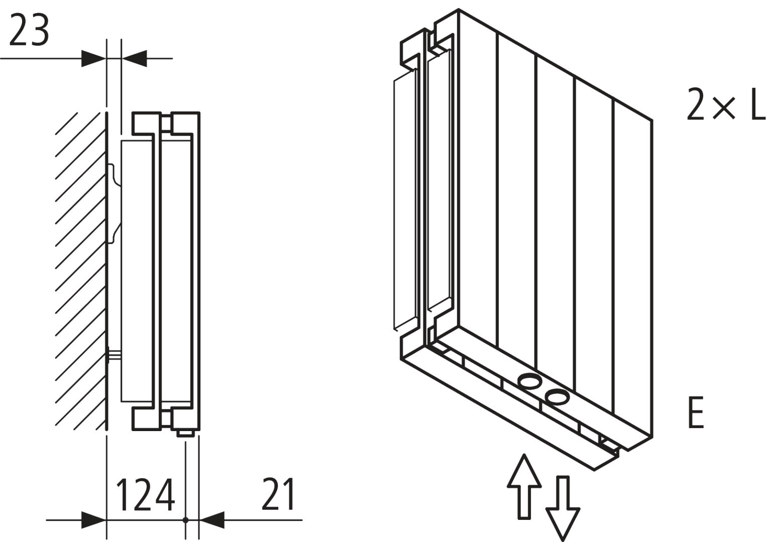 Kermi Heizwand HVN Typ22 BH1800x122x770 QN2982, RAL9016, 6 bar, ANB12