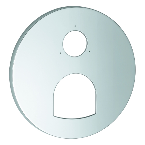 GROHE Rosette 49117 rund für EHM- Fertigmontagesets chrom