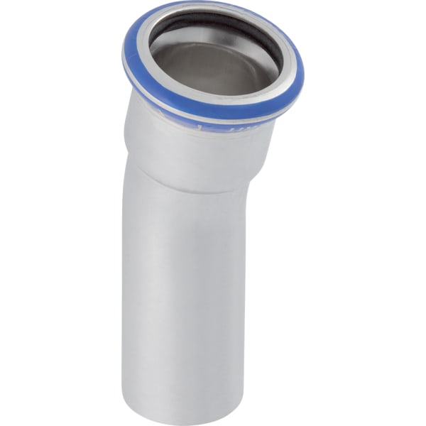 Geberit Mapress Edelstahl Bogen 15Gr d28 mit Einschubende
