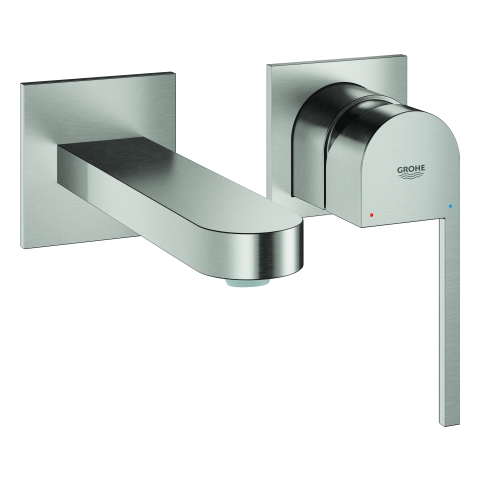 GROHE 2-L-WT-Wandbatterie Plus 29303_3 FMS für 23200 Ausladung 147mm supersteel