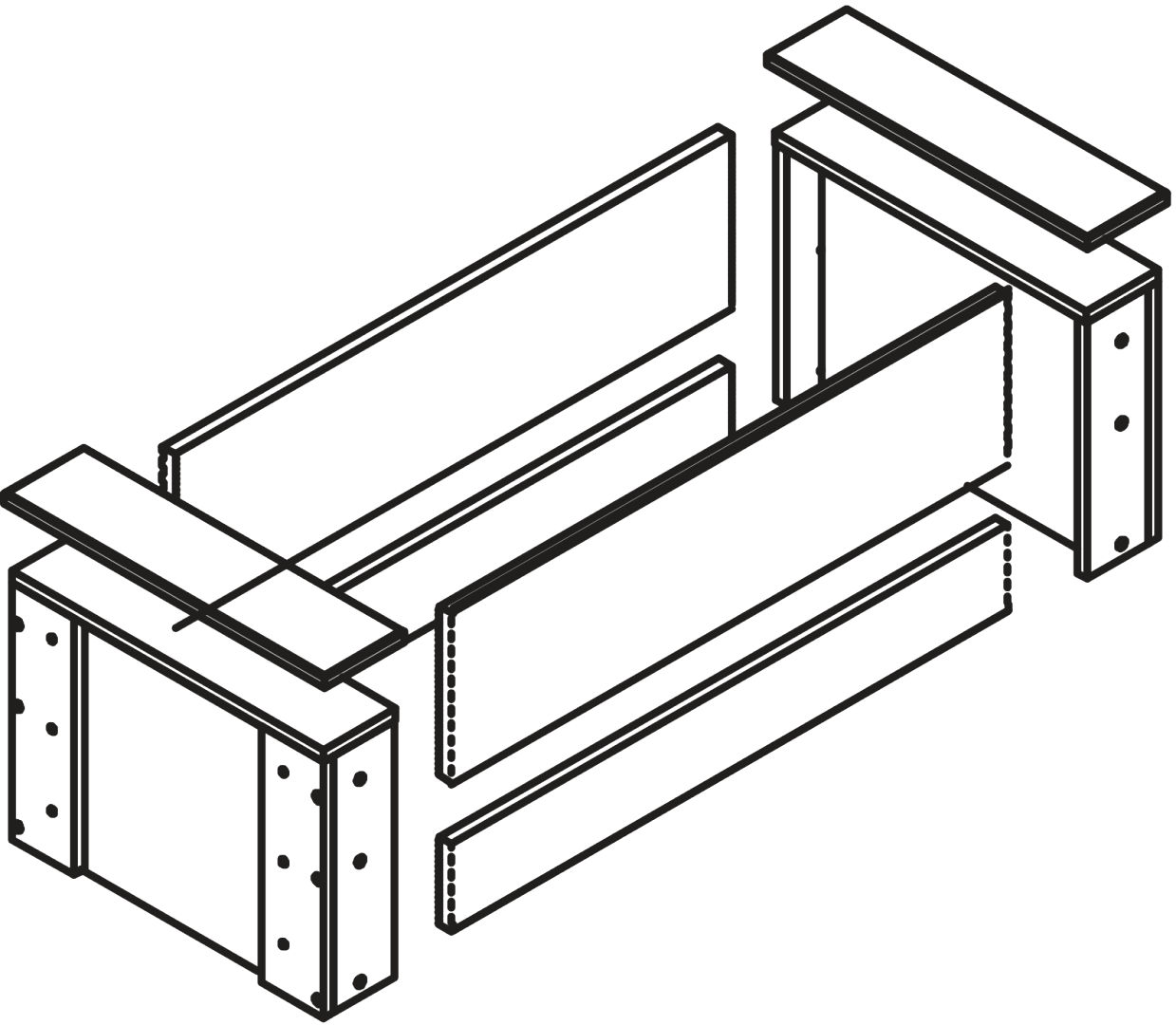 Kermi Fertigfundament für x-change  dynamic pro S, ac 6 AW E