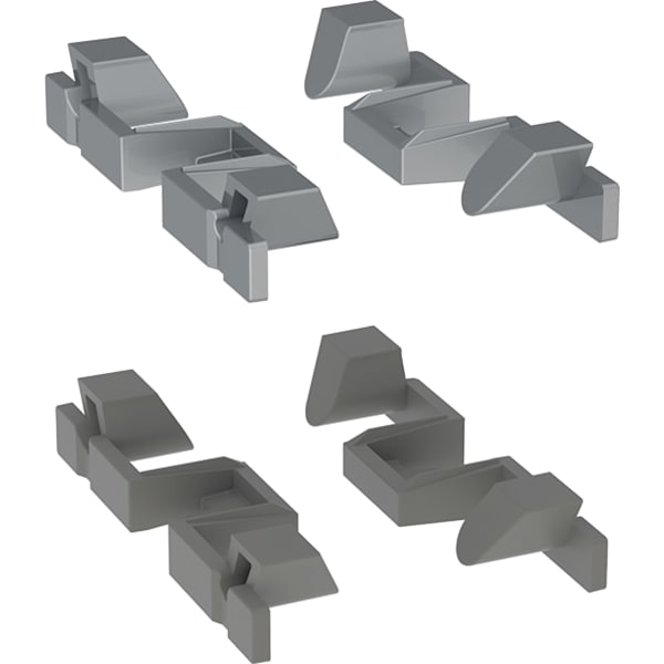 Geberit Profilabschluss CleanLine60 Set (4 St.)