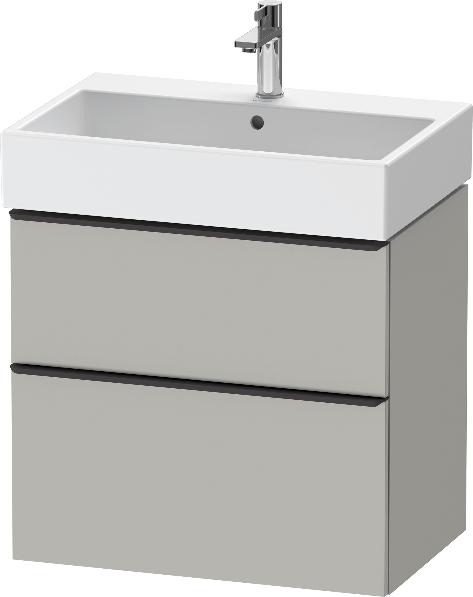 Duravit D-Neo WTU,Ausz:1,Schubk:1,GR:Dia.Schw 684x442x625mm,Wandh,Betongrau Matt,Dek.