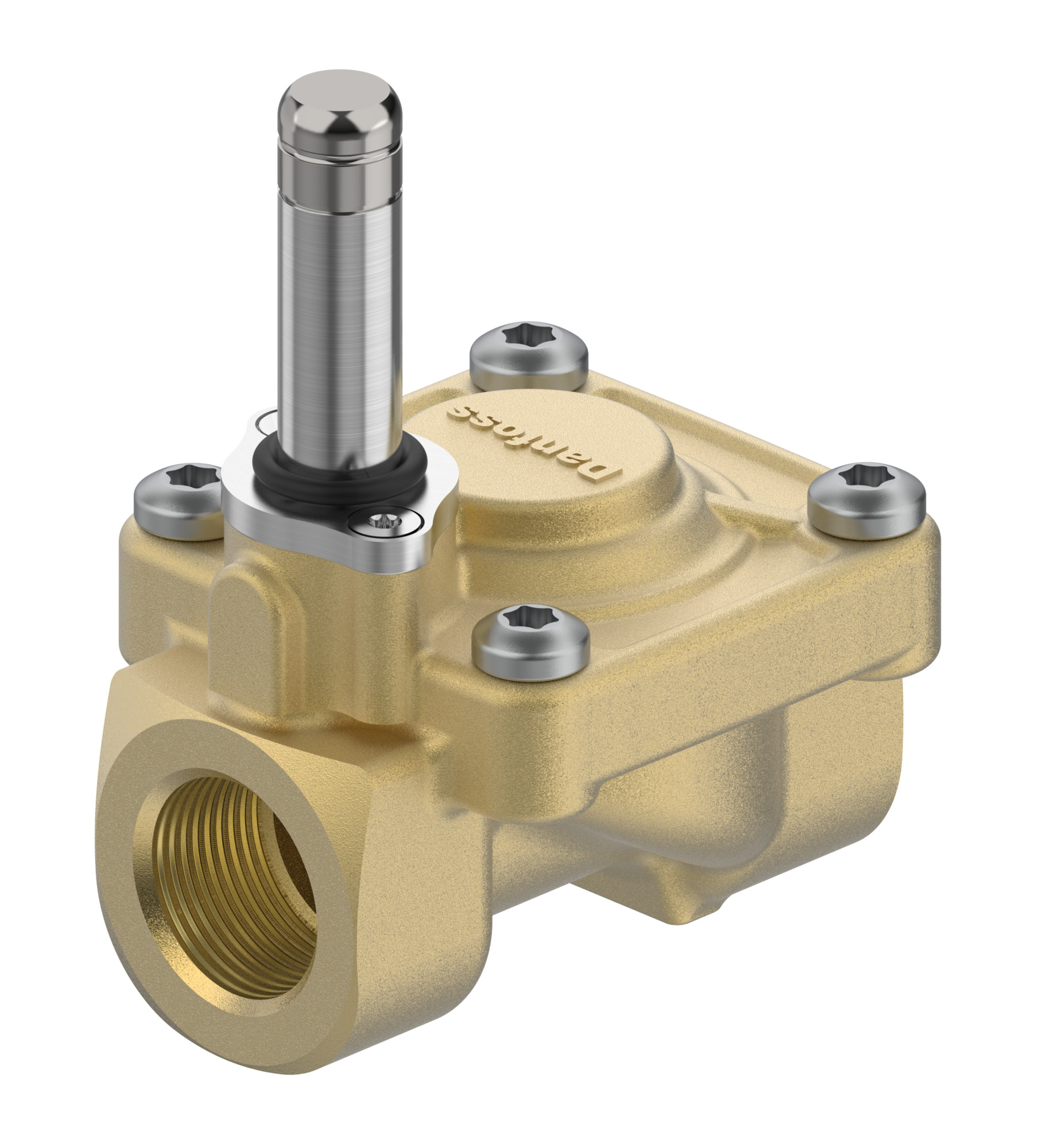 Danfoss Magnetventil, EV220S NO, G, 1/2, 4.000 m3/h, FKM