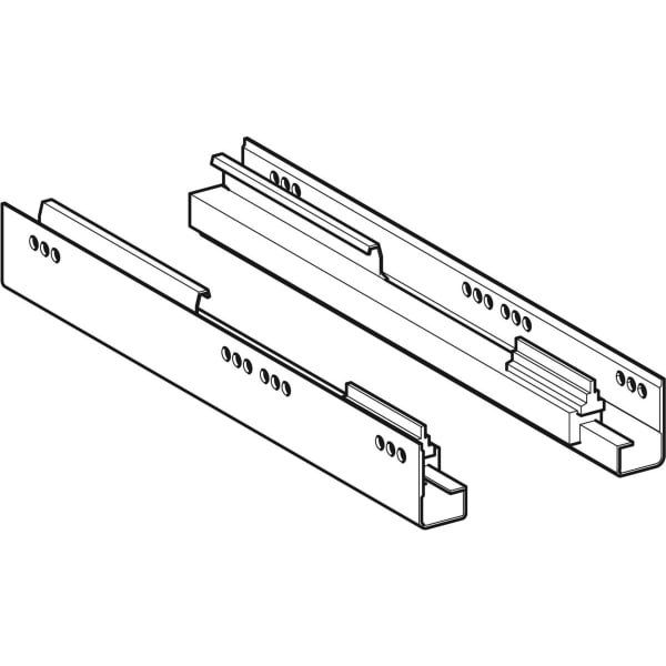 Geberit Set Schubladenschienen f .US Xeno, Länge 35 cm