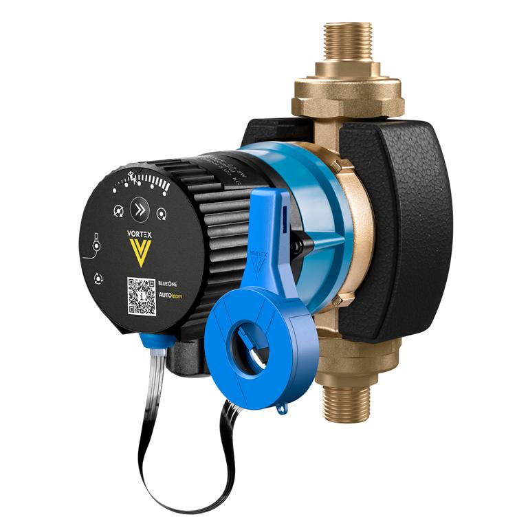 Vortex Pumpe BWO 155 V 3/4"i SL mit Verschraubungen, mit Selbstlernmodul