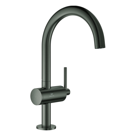 GROHE Einhand-Waschtischbatterie Atrio 24362 L-Size hard graphite gebürstet