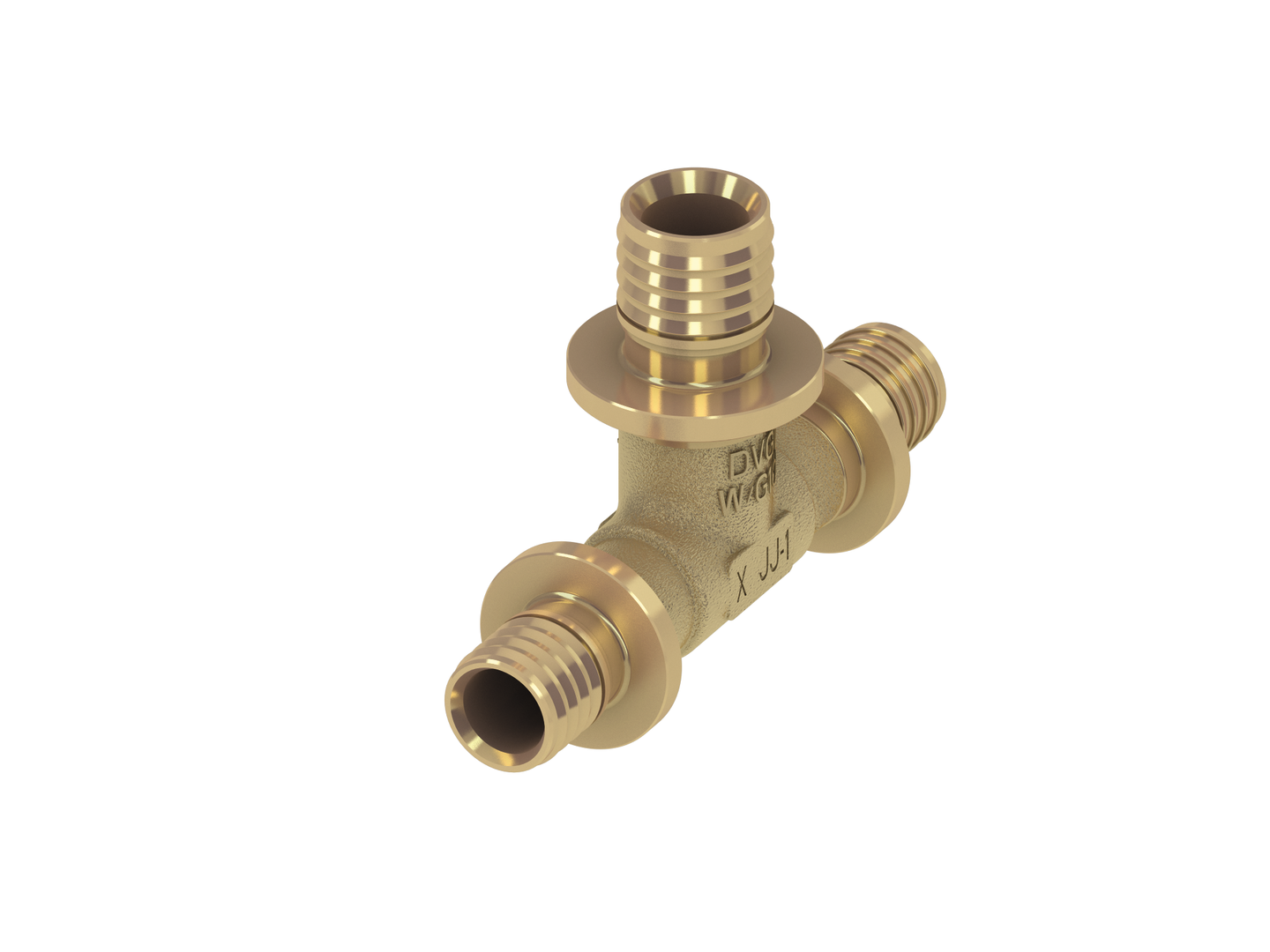 TECEflex T-Stück reduziert Dim. 32 x 16 x 32, Siliziumbronze