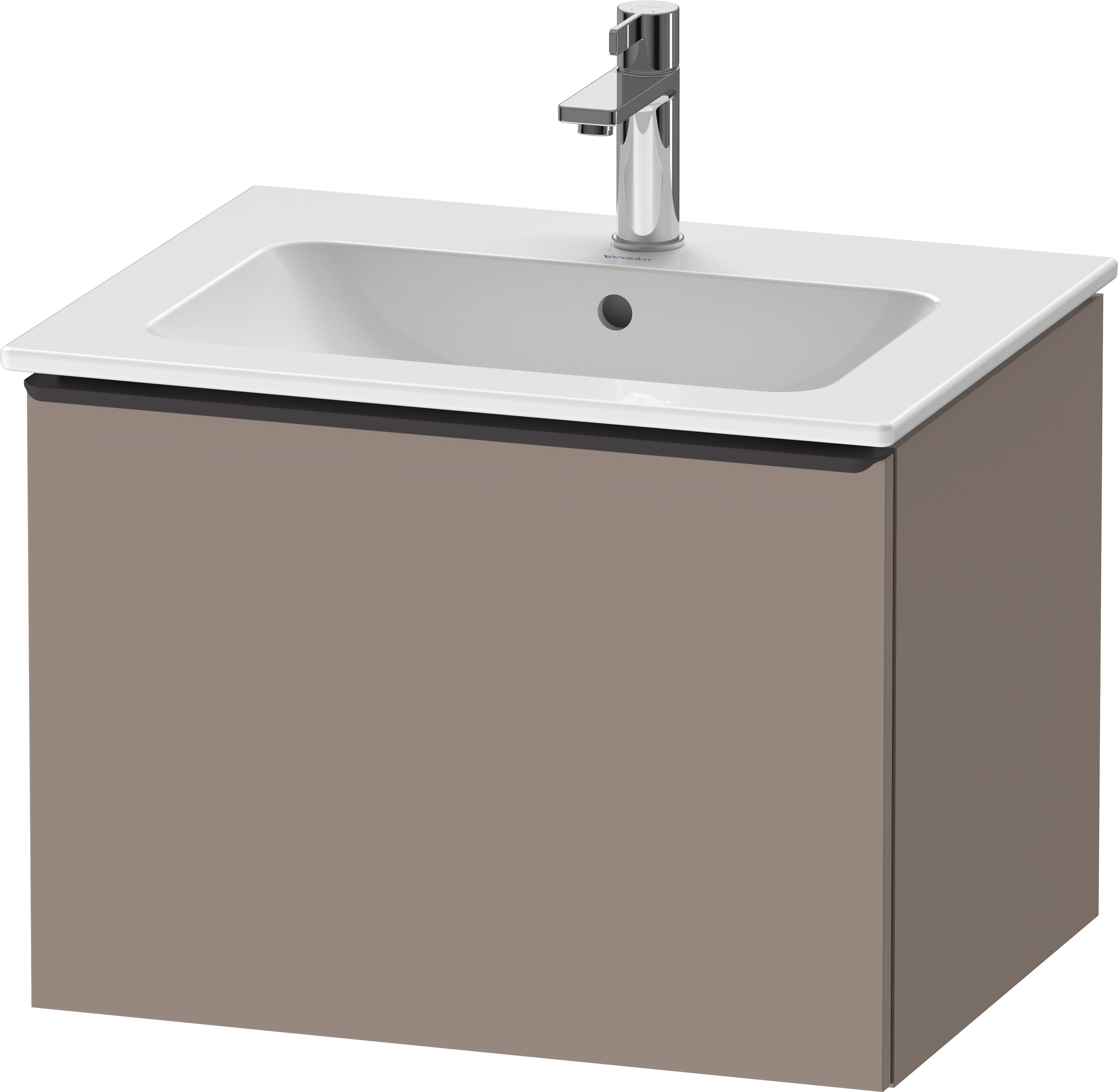 Duravit D-Neo WTU,Wdh,Ausz:1,Gr:Diamant Schw. 610x462x440mm,Basalt Matt, Dekor