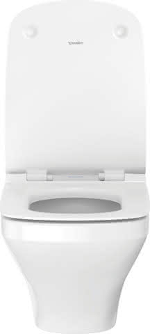 DU WC-Sitz DuraStyle ohne SoftClose Scharniere edelstahl, lang, weiß