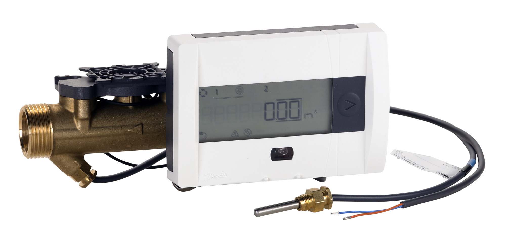Danfoss Ultraschall-Energiezähler Sono Safe10 BA DN20 qp1,5 G1A 130 Mbus